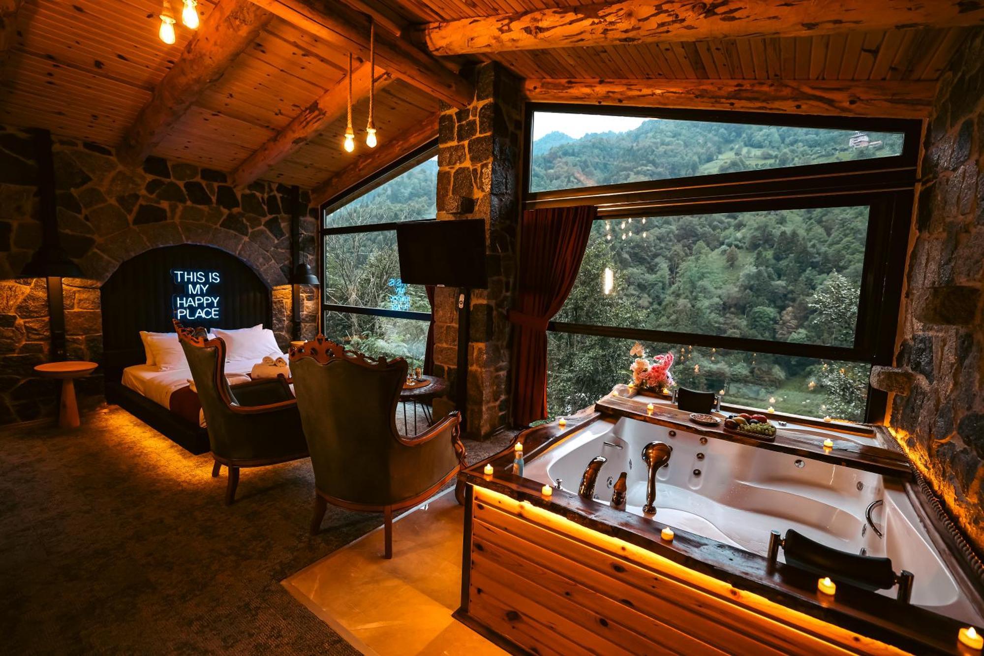 Bungalove Tatil Koeyue Çamlıhemşin Buitenkant foto