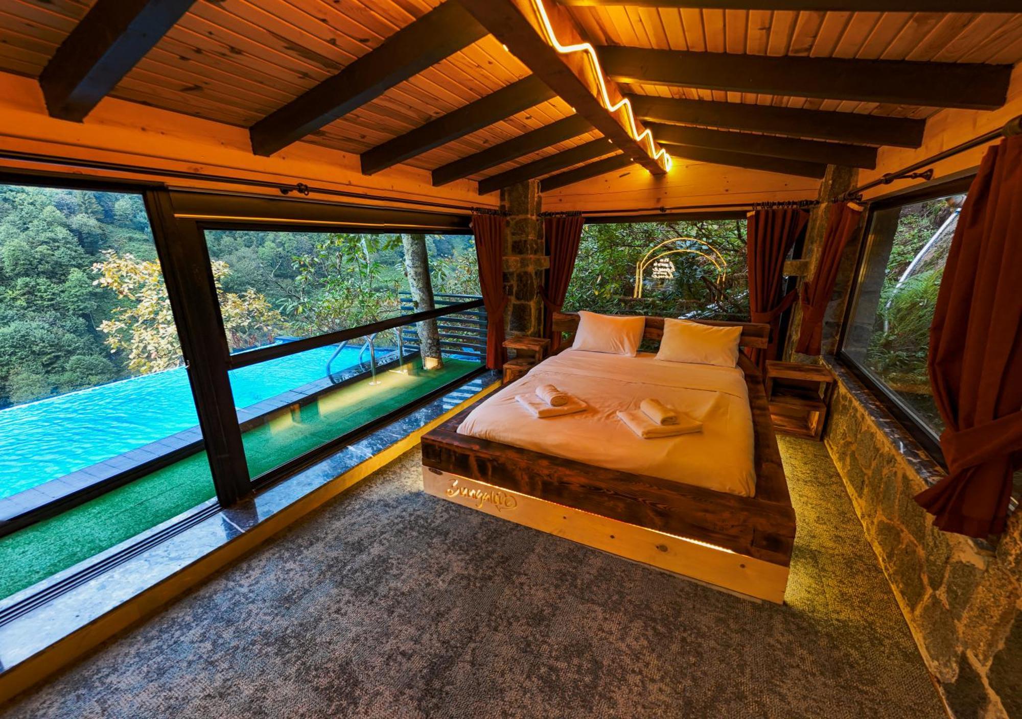 Bungalove Tatil Koeyue Çamlıhemşin Buitenkant foto